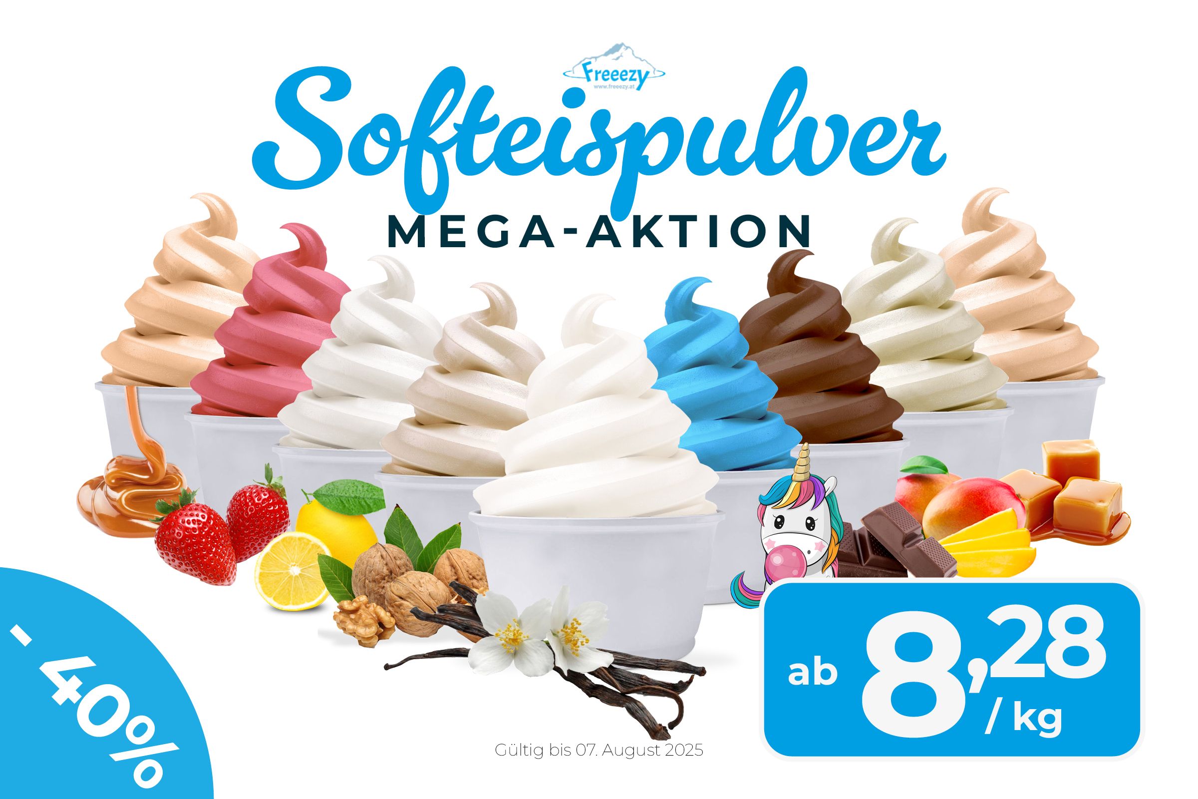 Softeispulver Aktionspreis