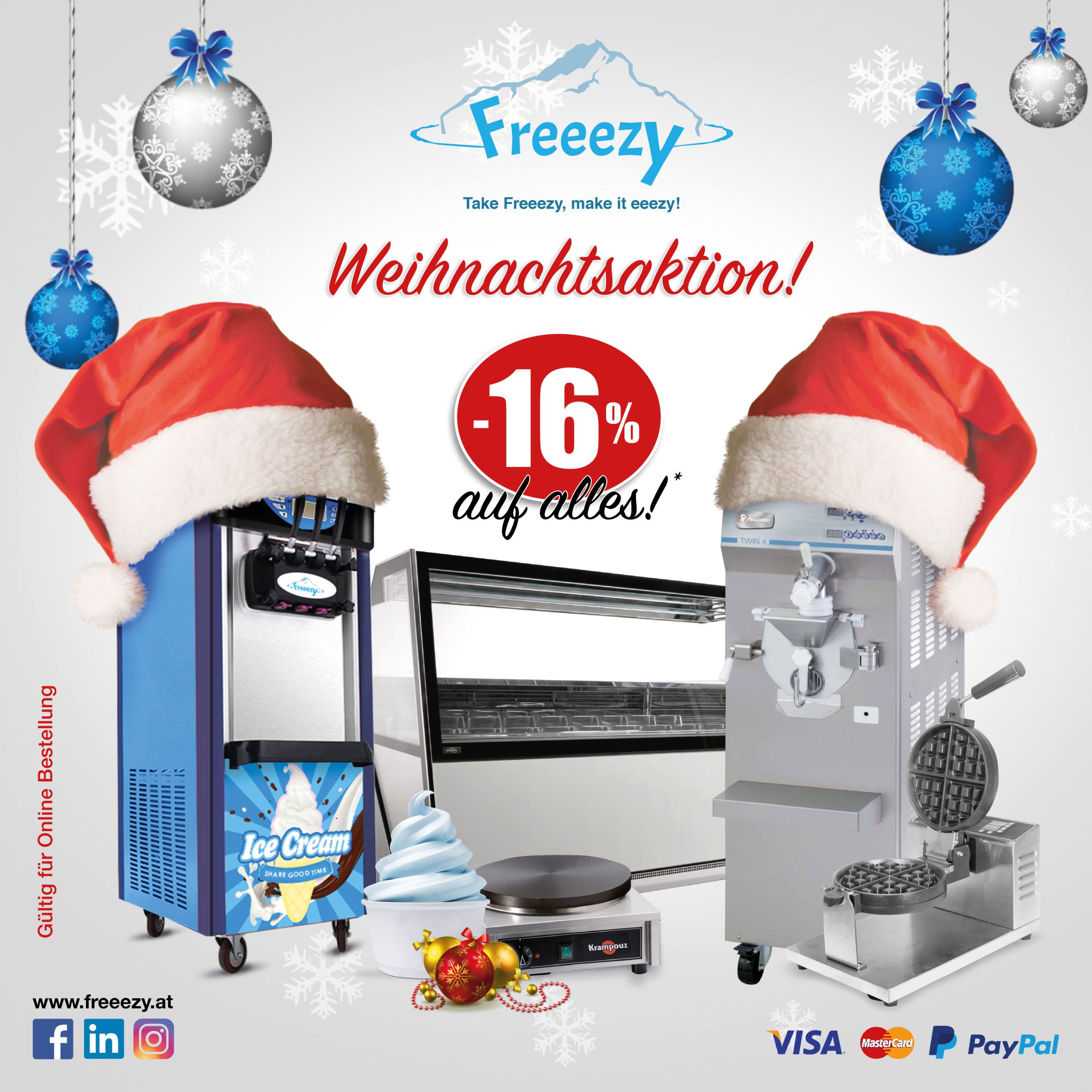 Freeezy Weihnachtsaktion