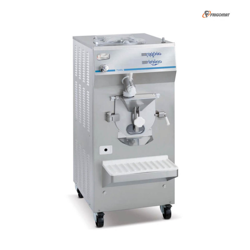 Komplettansicht der Frigomat Kombieismaschine Twin35