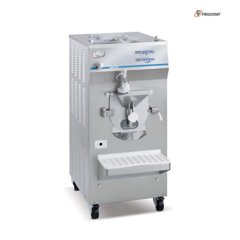 Komplettansicht der Frigomat Kombieismaschine Twin45