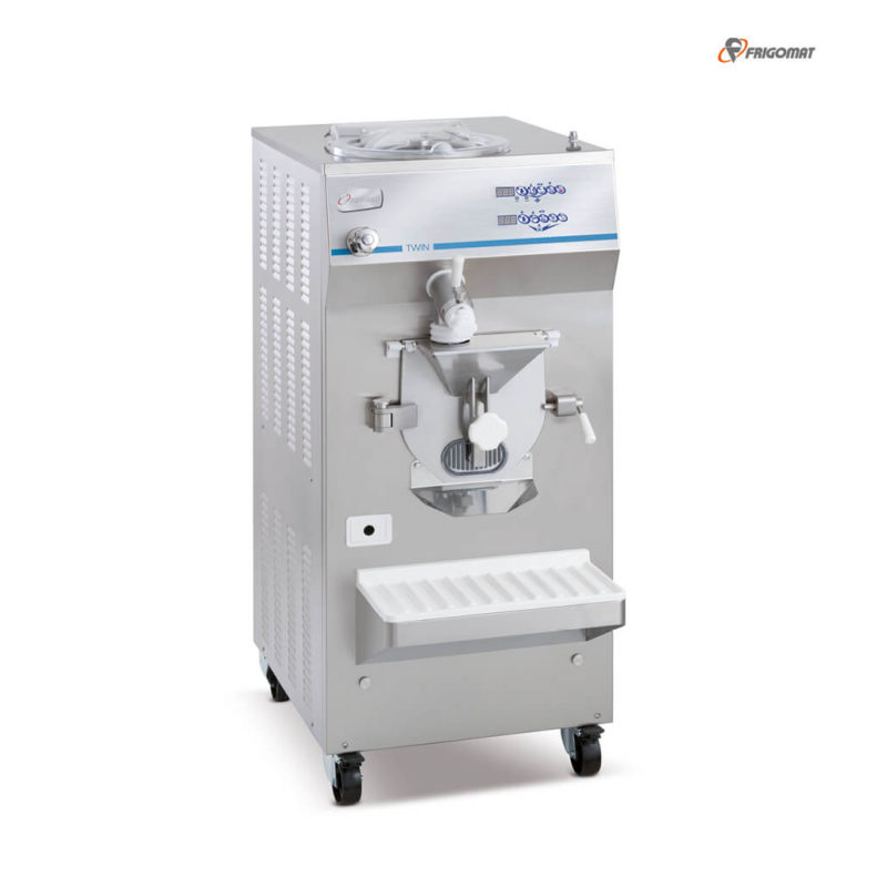 Komplettansicht der Frigomat Kombieismaschine Twin60