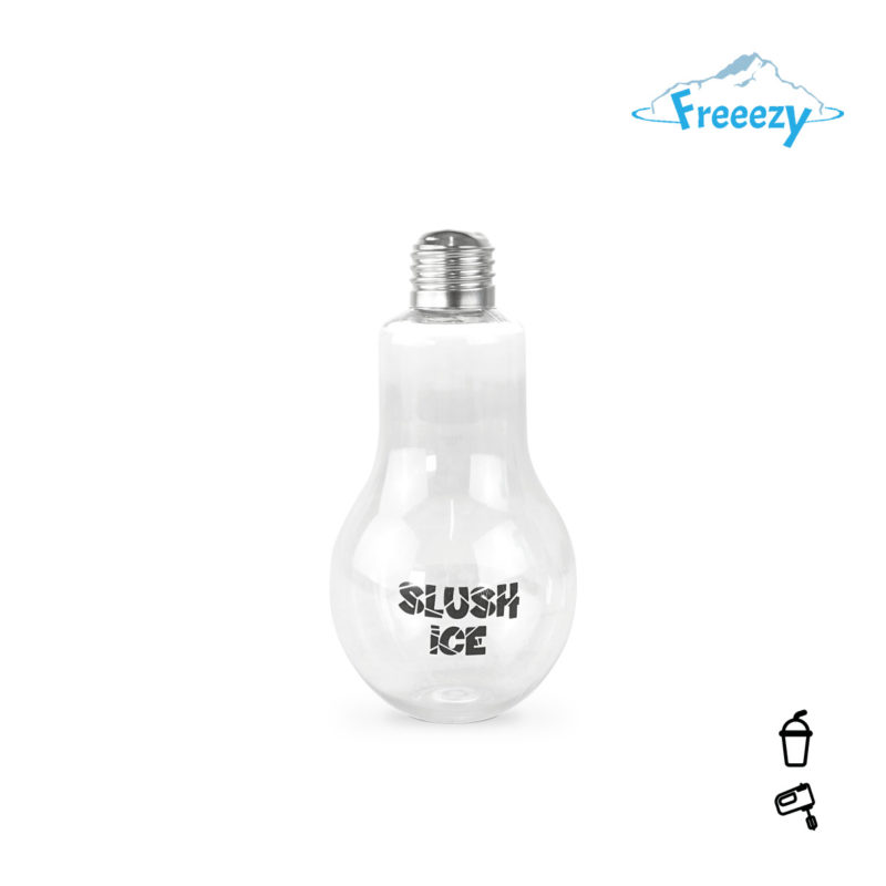 Freeezy Slush Trinkbecher Glühbirne mit logo