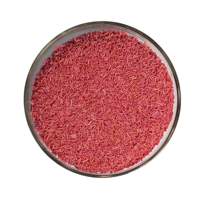 Zuckerstreusel rot