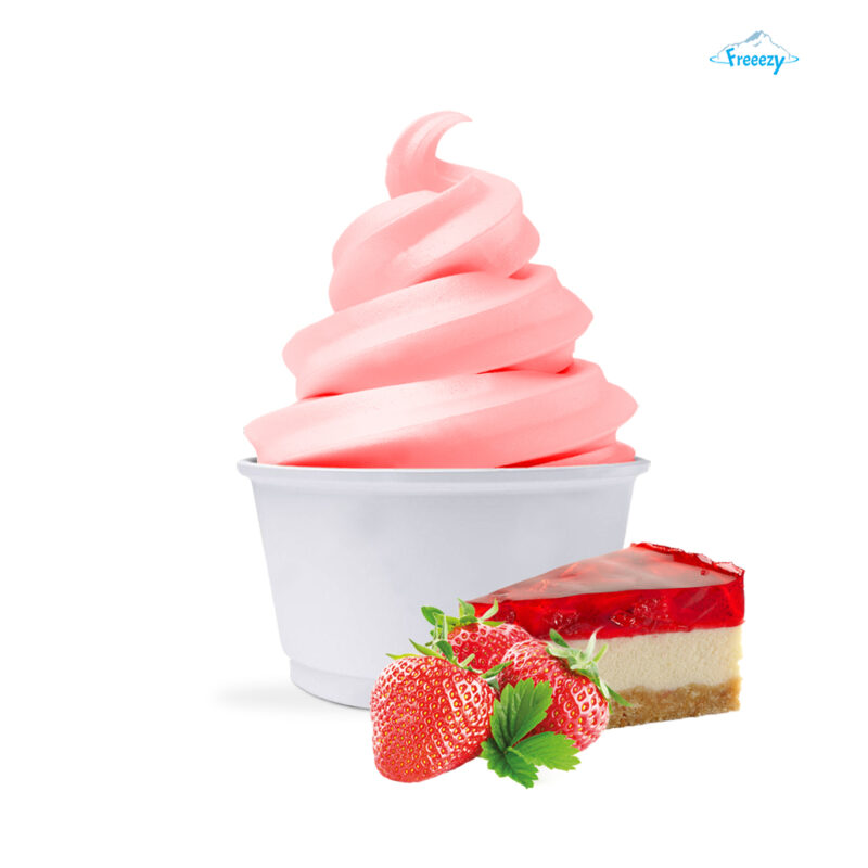 Softeispulver Strawberry Cheesecake