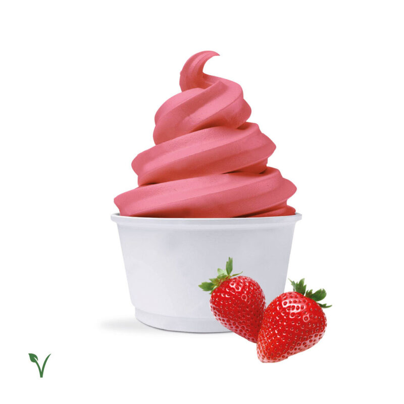 Freeezy Softeispulver Erdbeer 100% Vegan