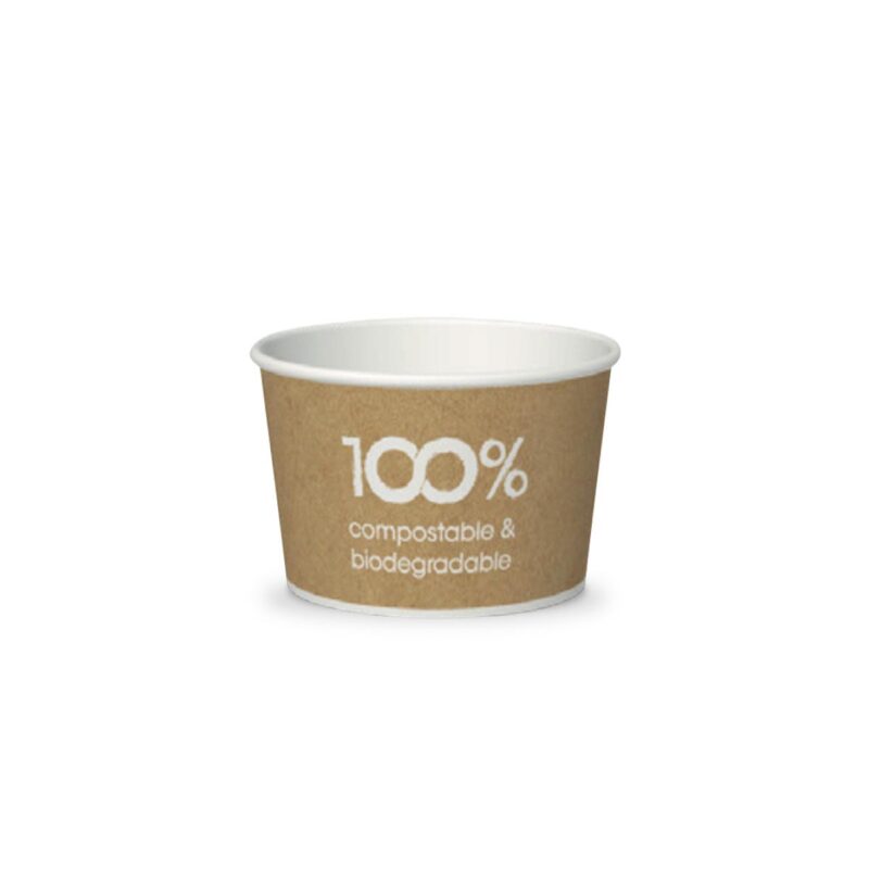 Poloplast Kompostierbarer Eisbecher Havana 120cc