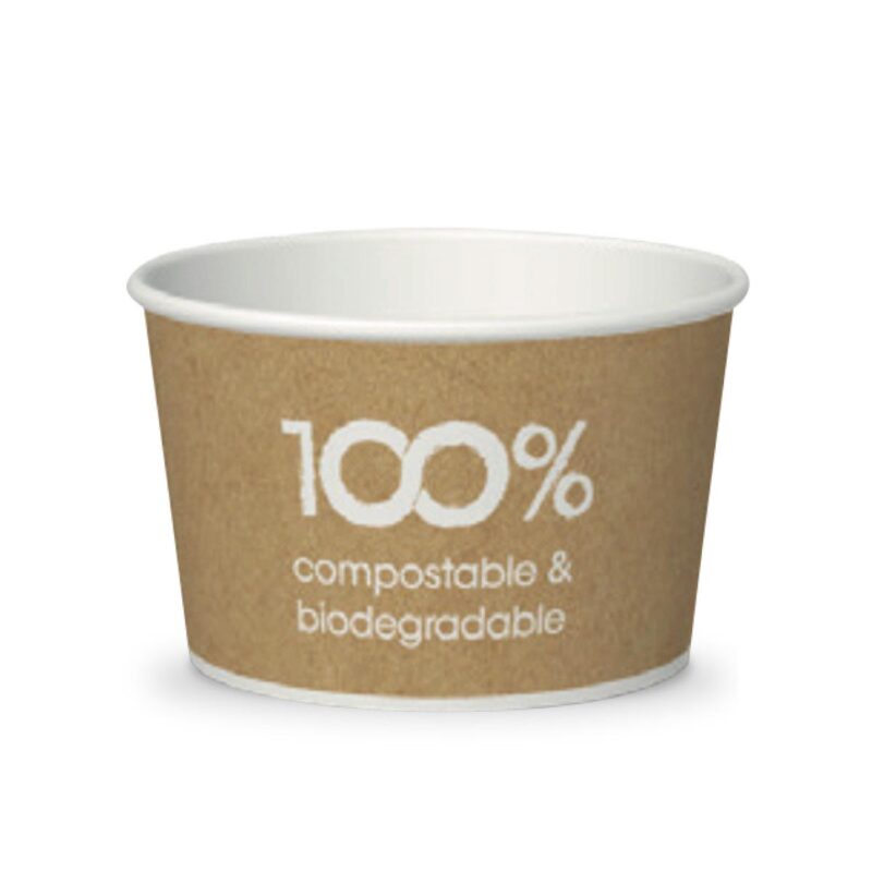Poloplast Kompostierbarer Eisbecher Havana 370cc