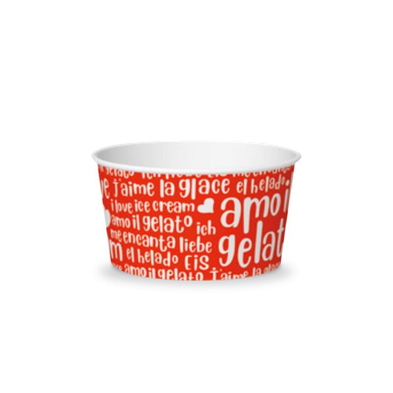 Poloplast Papier Eisbecher Funny 170cc