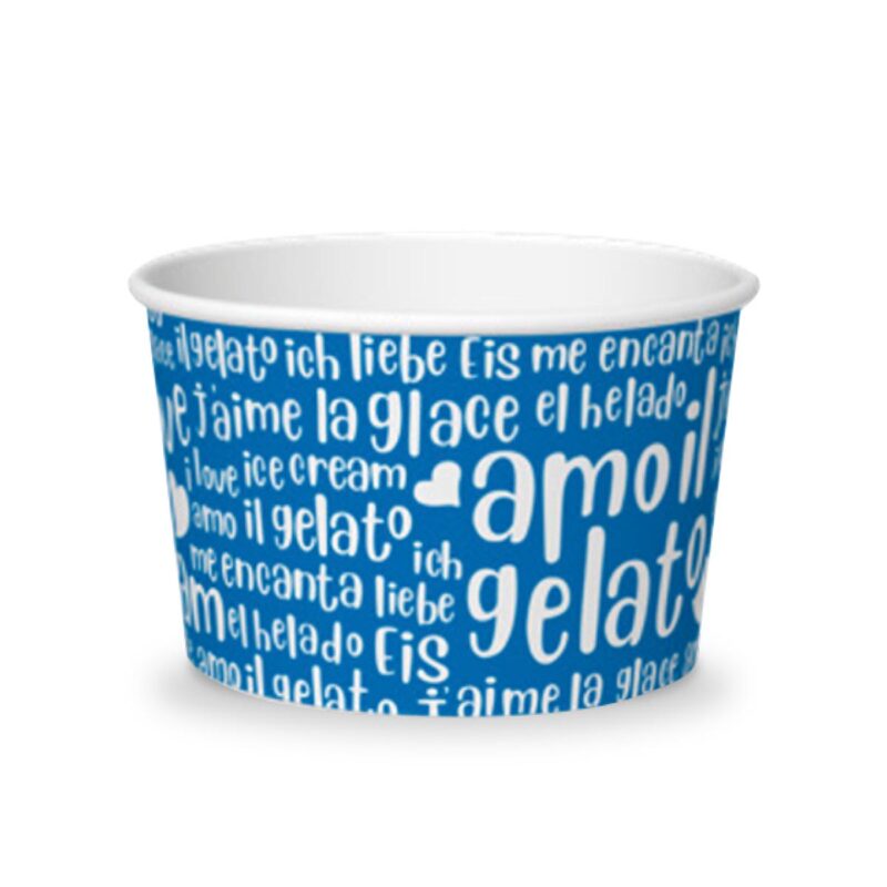 Poloplast Papier Eisbecher Funny 370cc