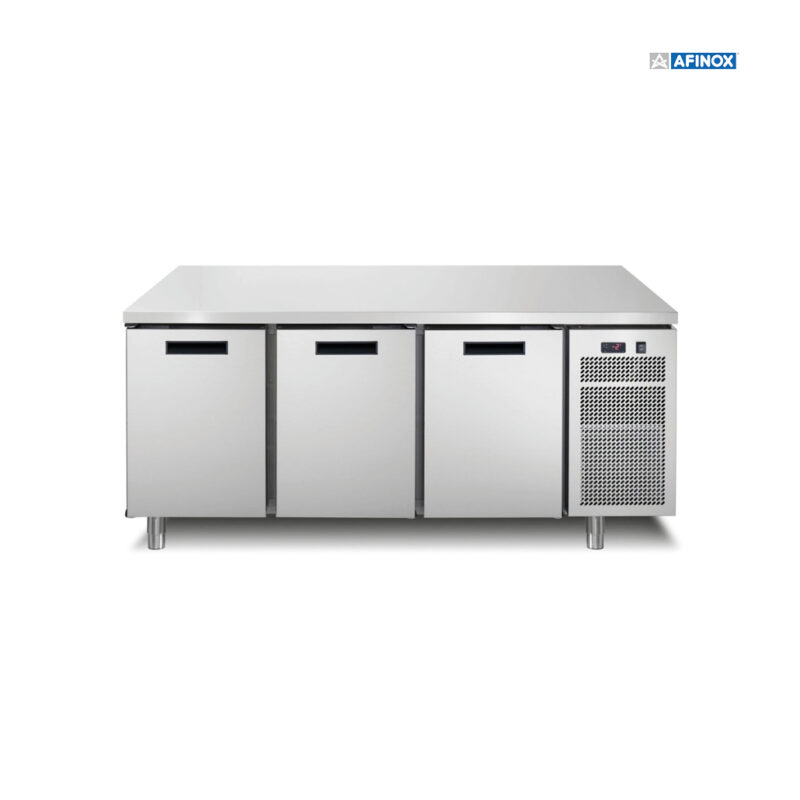 Afinox Kühlpult LINEAR PLUS 703 TN mit Arbeitsplatte /4 Schubladen/1 Tür Austellungsstück